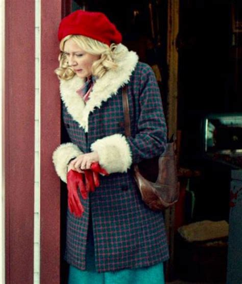 Kirsten Dunst Fargo Peggy Blumquist Peacoat with Shawl Collar - Jackets ...