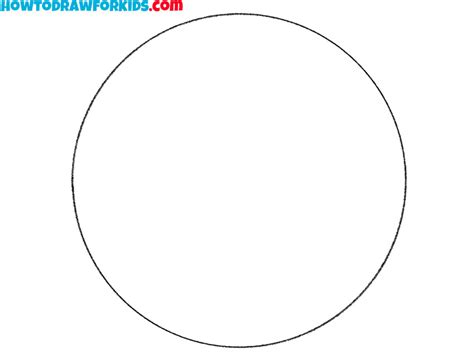 How to Draw a Perfect Circle - Easy Drawing Tutorial For Kids