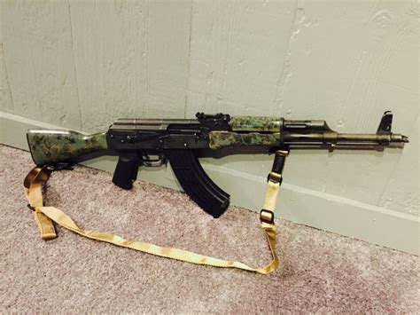 Custom painted AK47 Ak 47, 2 Guns, Paint Job, Custom Paint, Painting, Military Guns, Painting ...