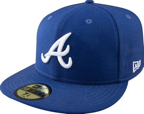 MLB Atlanta Braves Light Royal with White 59FIFTY Fitted Cap | Atlanta braves, Braves game ...