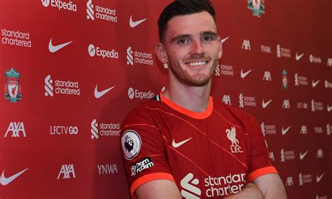 Liverpool left-back Andy Robertson pens a new long-term deal