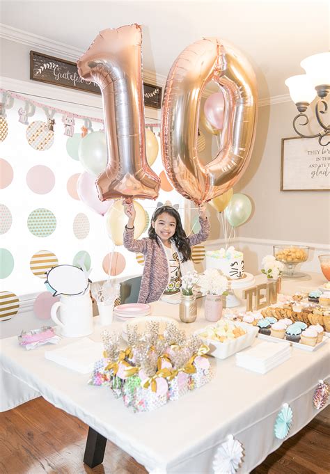 Girls 10th Birthday Party Ideas | XoLivi