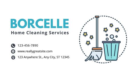 Check Out These Great Sample Business Cards for Cleaning Services and Increase Your Professional ...