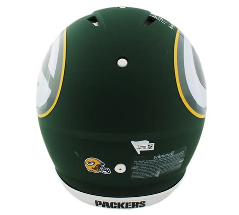 Aaron Rodgers Signed Green Bay Packers AMP Full-Size Authentic On-Field ...