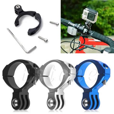 Useful Bike Accessories Bike Aluminum Handlebar Bar Clamp Mount high quality-in Bicycle Rack ...