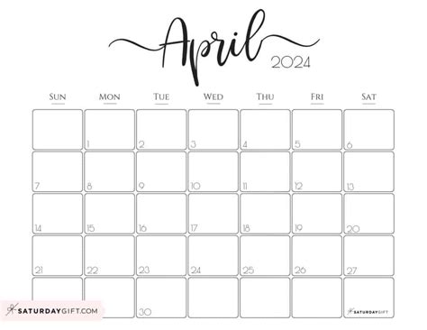 Printable Calendar 2024 No Weekends - Celie Darleen