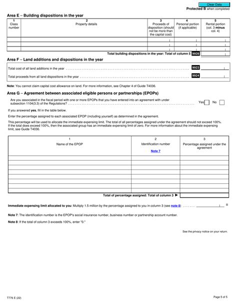 Form T776 - Fill Out, Sign Online and Download Fillable PDF, Canada | Templateroller