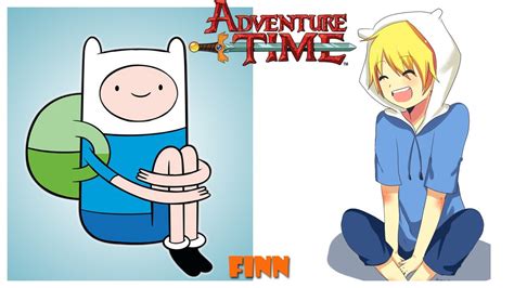 Adventure Time Characters As Anime - YouTube