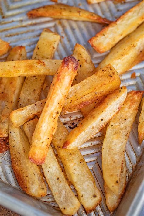 Baked French Fries - Cooking Made Healthy
