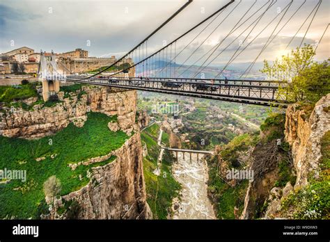 Algeria, Constantine City, Constantine Bridge, Sidi M´Cid Stock Photo - Alamy