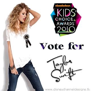 Disney Channel Designs: Vote for Taylor Swift