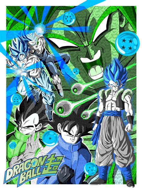 DRAGON BALL SUPER BROLY MOVIE POSTER on Behance