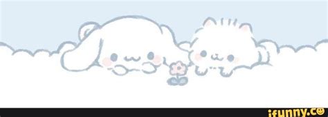 discord banner #cinnamoroll #banner #blue #cute #discord - )