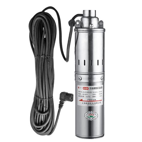 300w dc 48v-60v lift 40m 3m³/h high power water pump deep well submersible pump Sale - Banggood.com