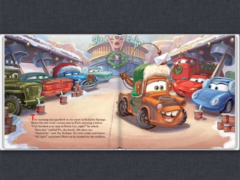 Disney*Pixar Cars: Mater Saves Christmas Read-Along Storybook by Disney ...