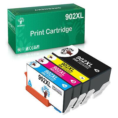 4 902XL 902 XL Ink Cartridges Set for HP Officejet Pro 6960 6968 6970 6975 6978 | eBay
