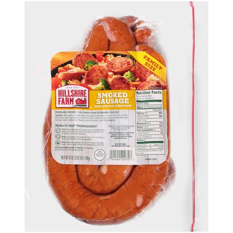 Hillshire Farm® Smoked Sausage Rope, 42 oz. Family Pack - Walmart.com