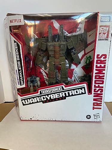 Transformers War for Cybertron Trilogy Deceptican Sparkless Zombie Seeker Toy Figure, Multicolor ...