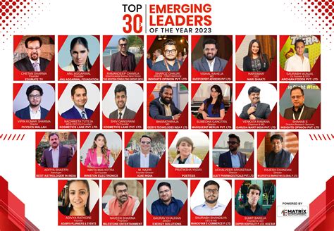 TOP 30 EMERGING LEADERS - 2023