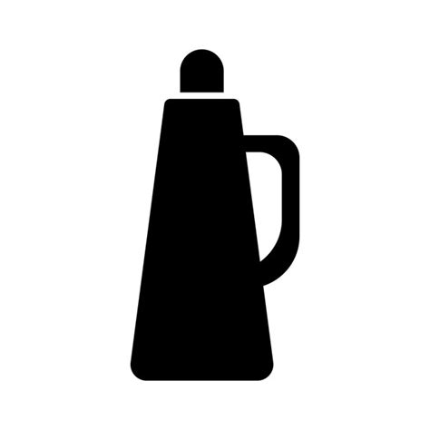 Premium Vector | Thermos icon logo vector design template