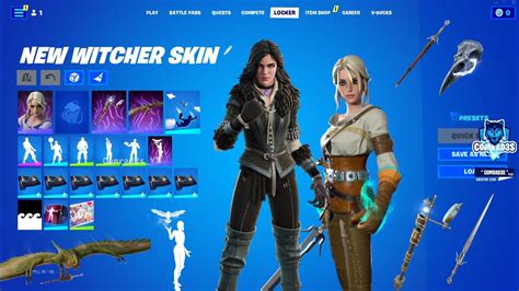 Fortnite NEW Leaked Witcher Skins (Ciri and Yennefer of Vengerberg) and ...