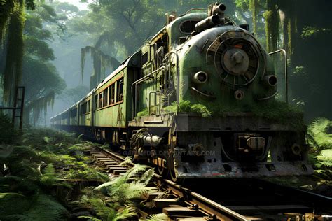 Abandoned Train 3 by GabiMedia on DeviantArt