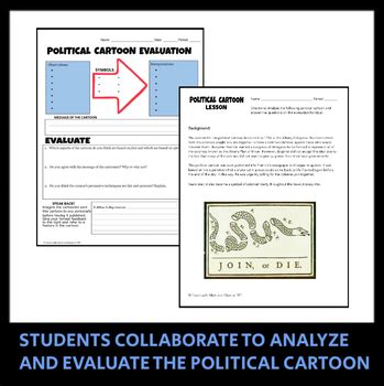 Join or Die - Political Cartoon Lesson Plan, CCSS by Teach with Mark ...