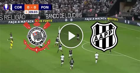 Futebol ao vivo: Corinthians x Ponte Preta pelo Paulistão