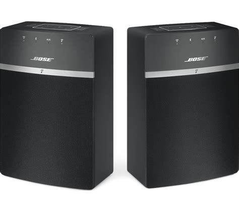 BOSE SoundTouch 10 Wireless Smart Sound Multi-Room Speakers - Set of 2 ...