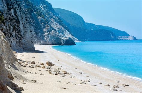 Milos beach | Beautiful beaches on Lefkada Island, Greece