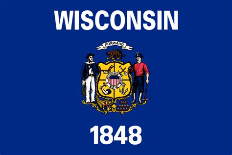 Wisconsin flag color codes