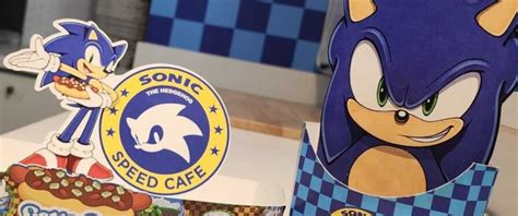 Take A Tour of the Sonic Speed Cafe: Menu, Merch and Pricing Details ...