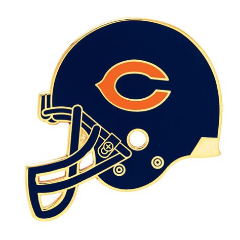 WinCraft Chicago Bears Helmet Logo Pin