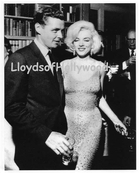 Marilyn Monroe Wearing See Thru Dress JFK Birthday Party Photograph ...