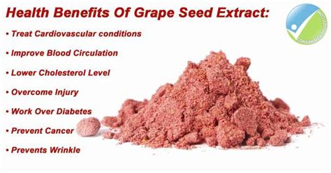 Grape Seed Extract: Benefits, Side Effects And Proper Dosage | Grape seed extract benefits ...