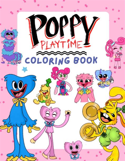 Buy Poppy Playtime Coloring Book: 60 High Quality Colouring Pages For ...