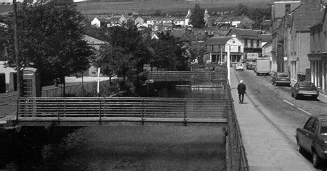 Tour Scotland: Old Photograph Commercial Street Alyth Scotland