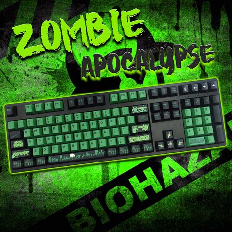Zombie Apocalypse Keycaps - Bring Your Gaming Setup To The Next Level ...