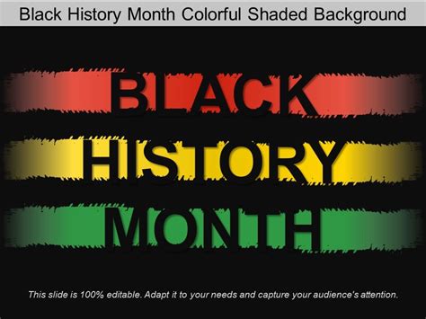 Black History Month Powerpoint Template For Your Needs