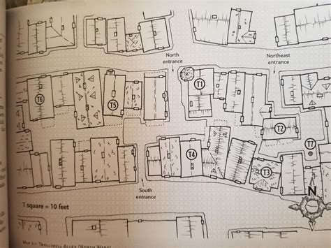 Trollskull Manor Map Printable