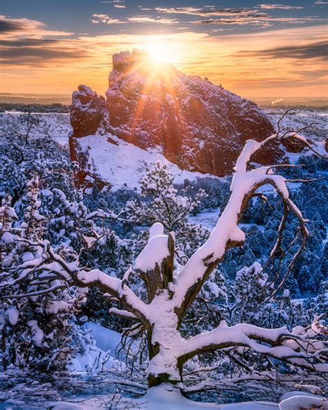 Garden of the Gods Winter | Lars Leber Photography