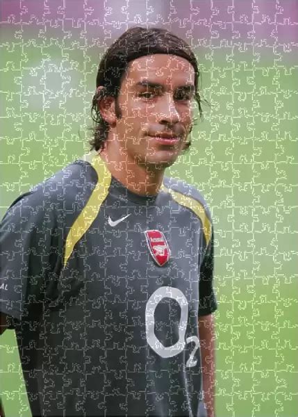 Jigsaw Puzzle of Arsenals Robert Pires Scores the Winning Goal Against