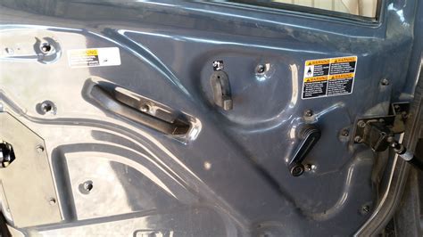 Have a kubota rtv, the inside door handle is not working, getting it now, haven't tried anything ...