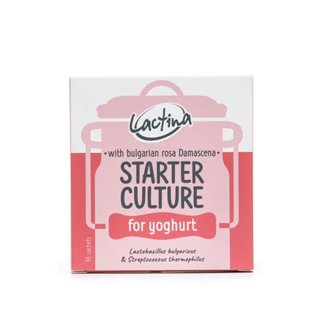 Lactina Yogurt Starter Culture Rosa Damascena | YogurtBio