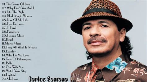 Carlos Santana Greatest Hits 2015 || Top 25 Best Songs Carlos Santana ...