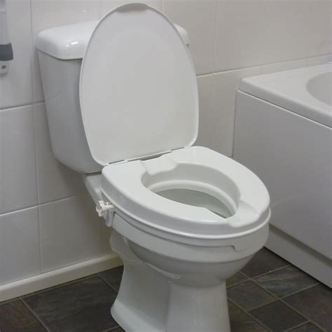 Raised Toilet Seat with Lid - DSL Mobility