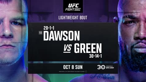 UFC Vegas 80: Dawson vs. Green Fight Card, Date, Start Time in India ...