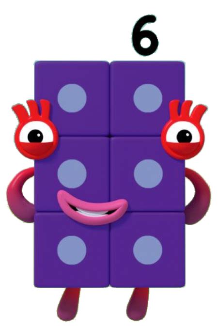 Six From Numberblocks by alexiscurry on DeviantArt