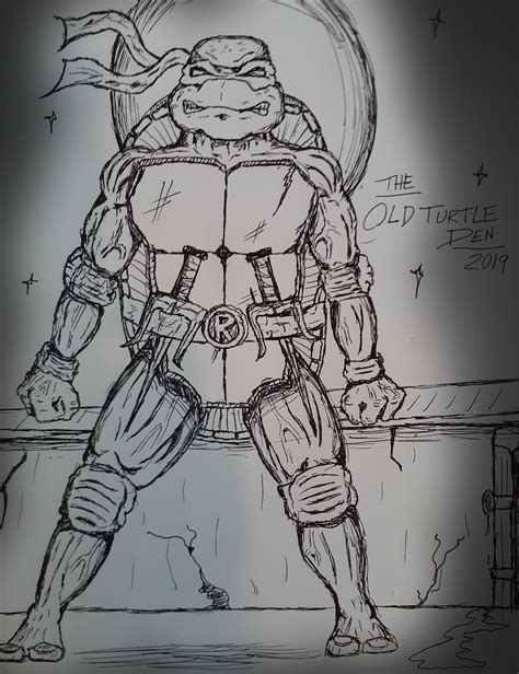 Quick sketch of Raph : r/TMNT