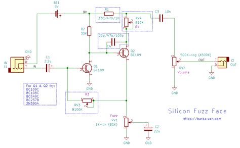 Building a Fuzz Face Clone - Experimenting - Barbarach BC